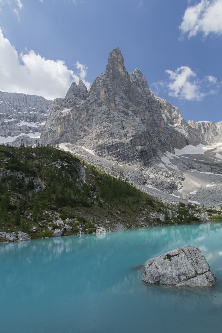 Sorapis - ein See wie aus einer anderen Zeit.....