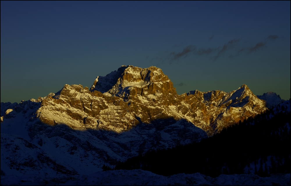 Sorapis im letzten Licht