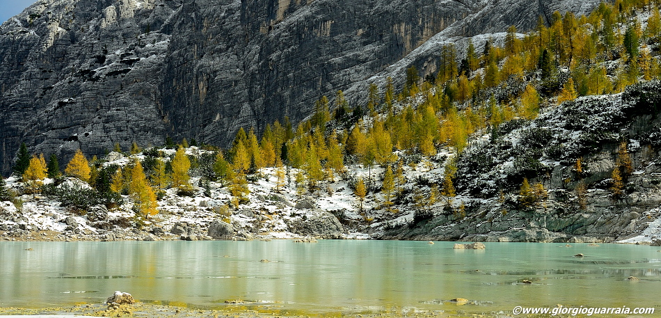 Sorapiss lake