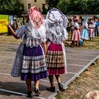 Sorbische Tracht beim Stadtfest.