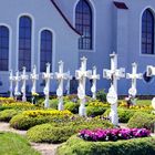 Sorbischer Friedhof in der Lausitz