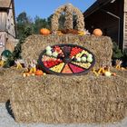 Sorbisches Erntedankfest vor der Krabatmühle Schwarzkollm bei Hoyerswerda