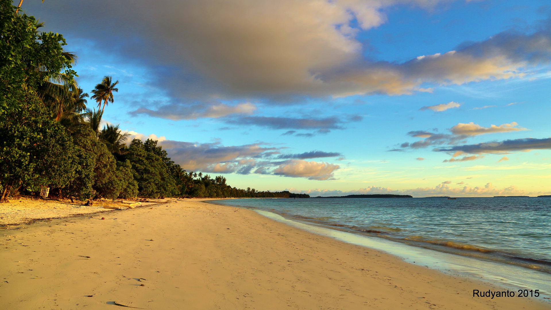 Sore hari di pasir panjang