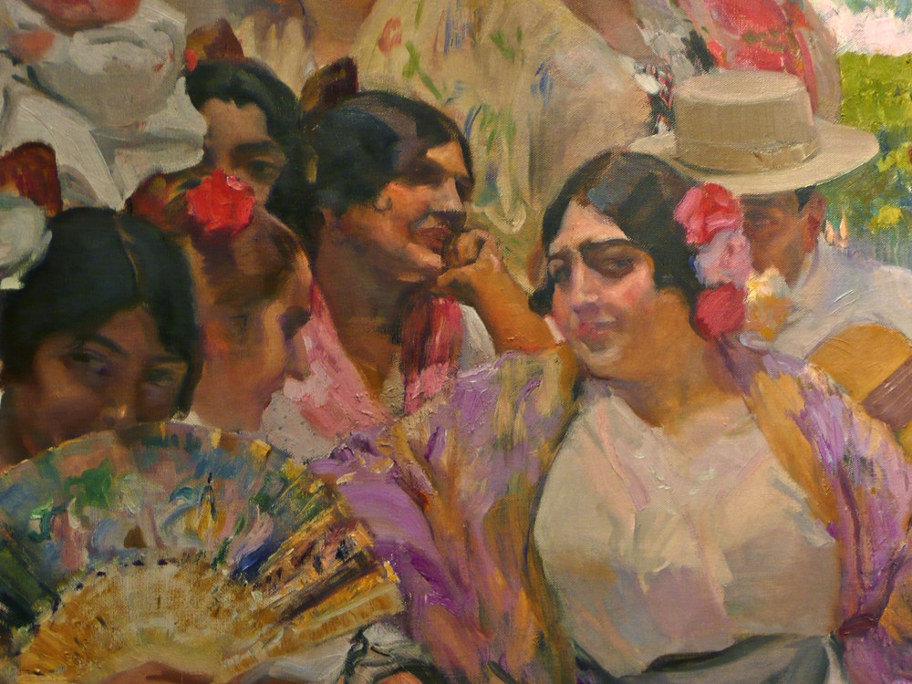 Sorolla Mujer flamenca