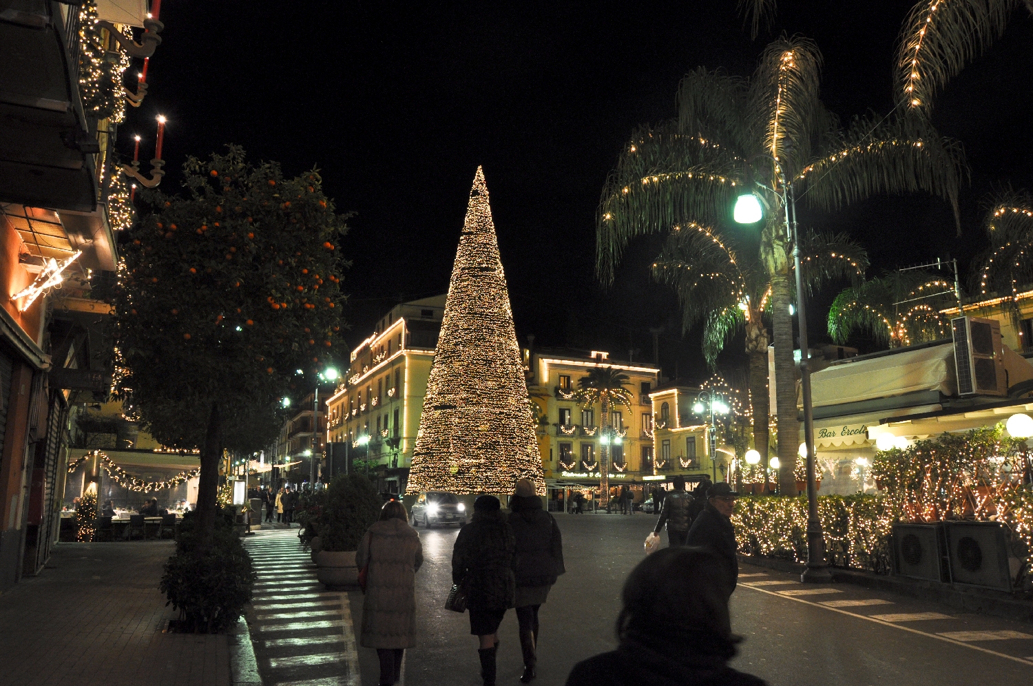 Sorrento, luci e colori Natale 2009