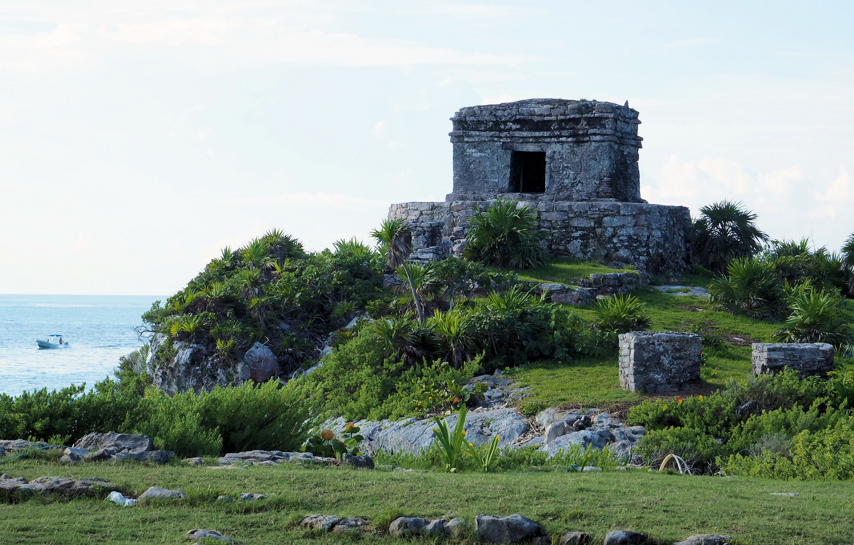 Sorry eigentlich wollte ich den Wachturm von Tulum zeigen....