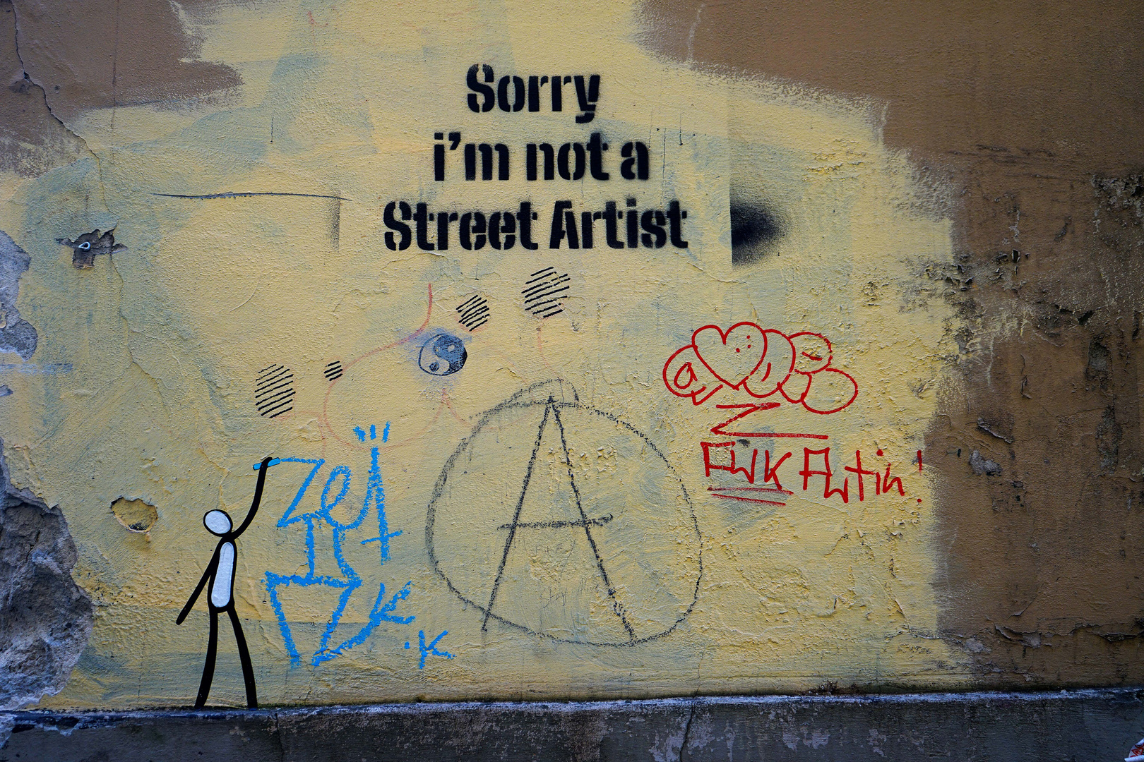 Sorry, I'm not a Street Artist