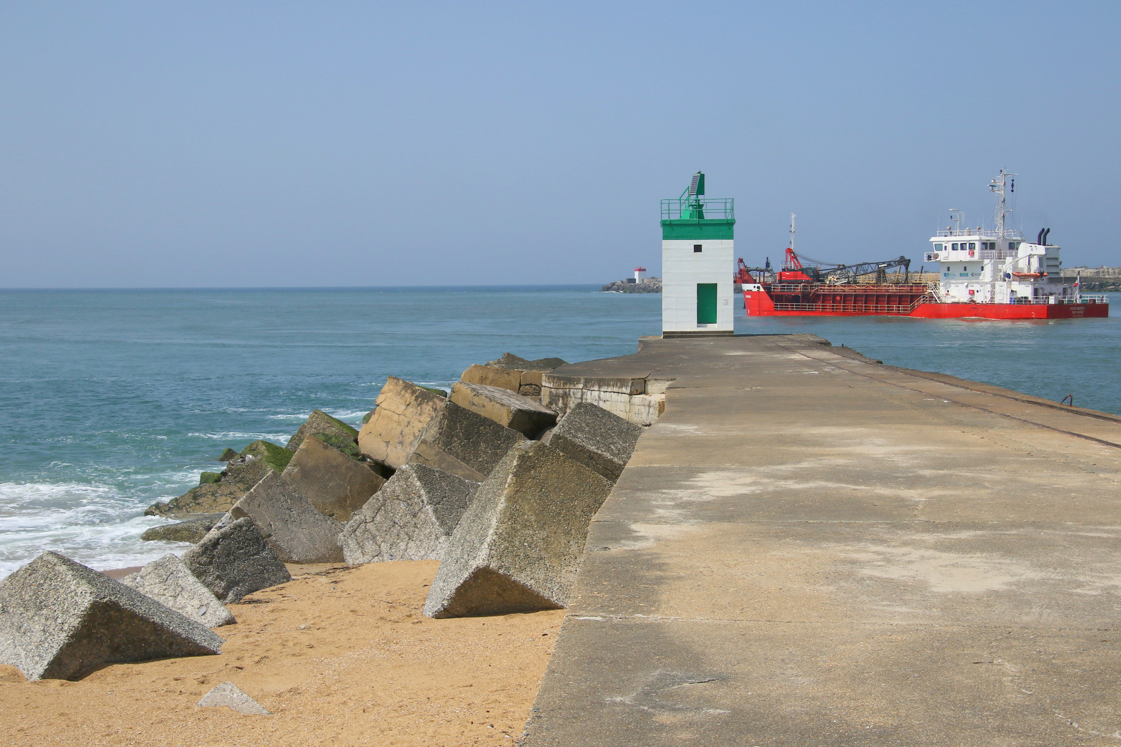 Sortie de l'Adour à Anglet !