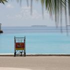 sortie de l'aeroport, Maldives sud