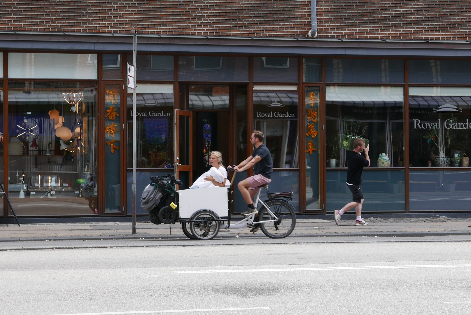 sortie de maternité à Copenhague ?