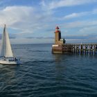 Sortie du port à Fécamp