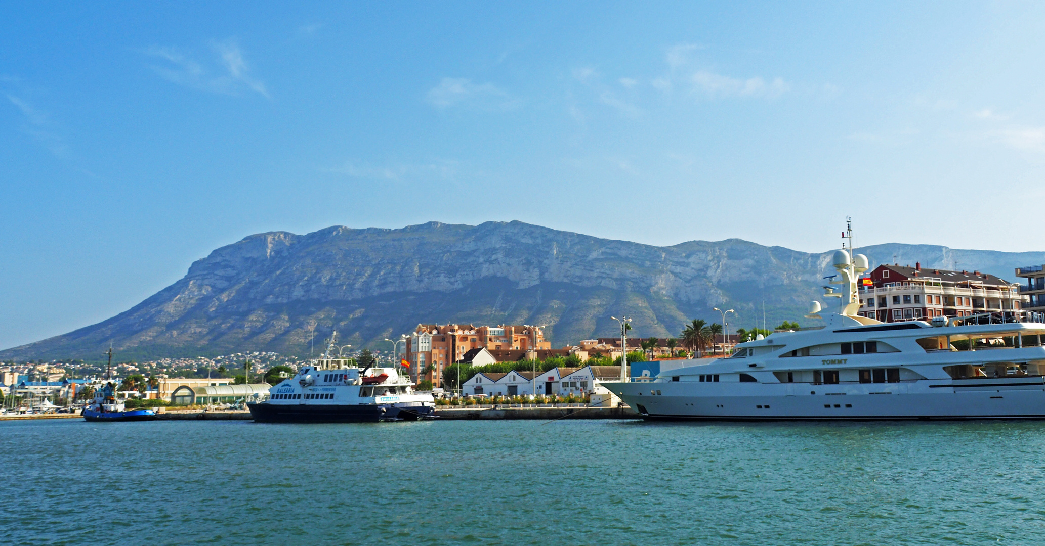 Sortie du port de Dénia