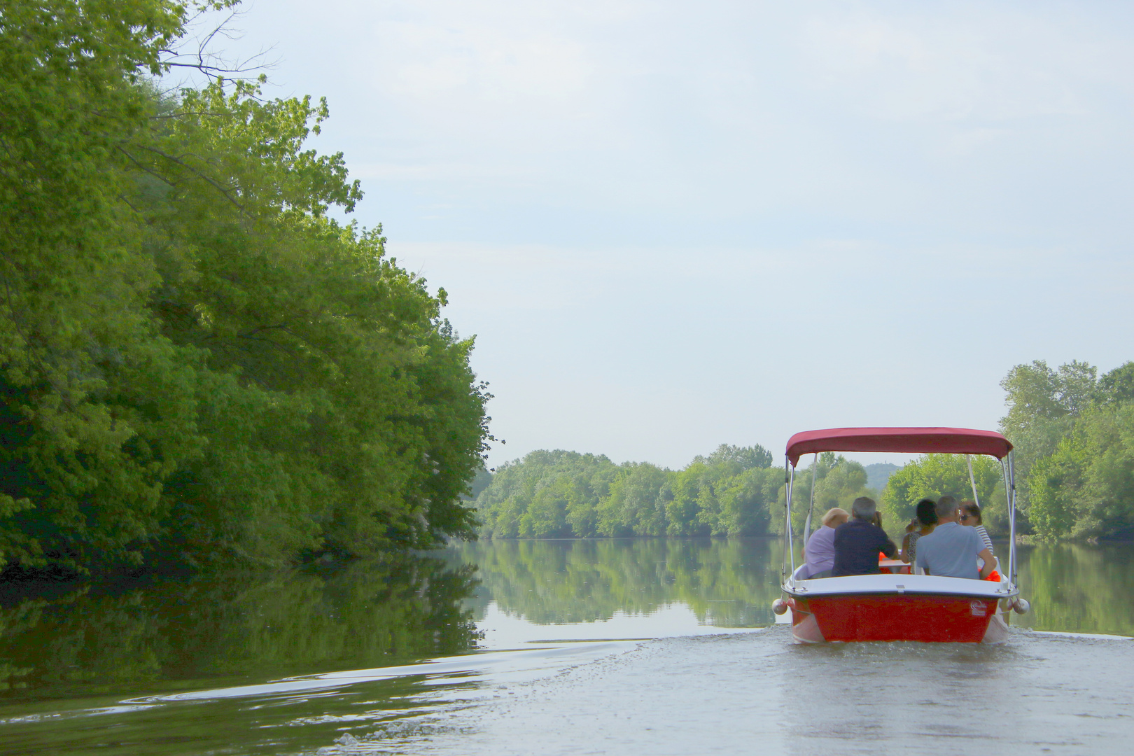 sortie en bateau électrique !