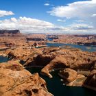 Sorvolando il lake Powell