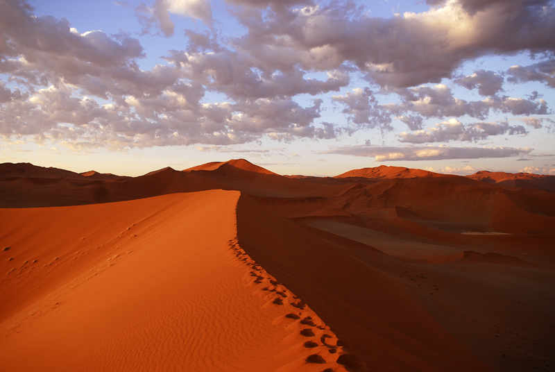 Sossusvlei Abendstimmung