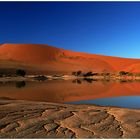 Sossusvlei at sunset