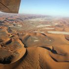 Sossusvlei aus dem Flugzeug