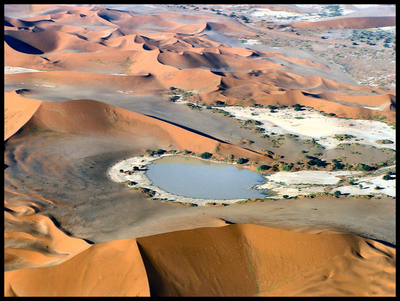 Sossusvlei aus der Luft