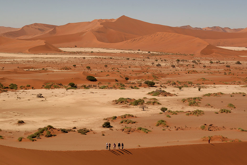 Sossusvlei: Human scale