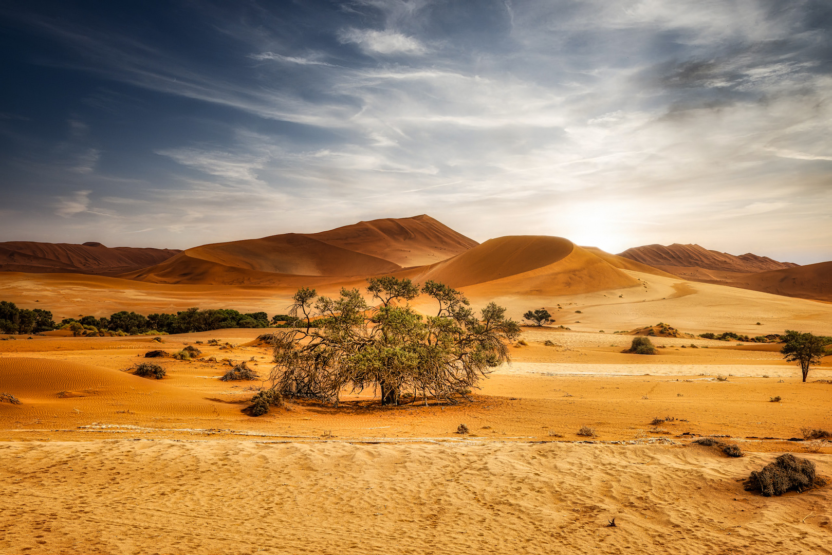 Sossusvlei in der Namib-Wüste