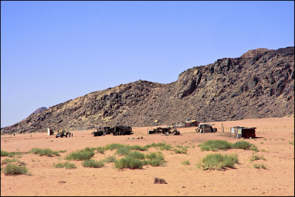 sosta nel deserto