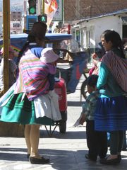 Sotto i portici di Huaraz