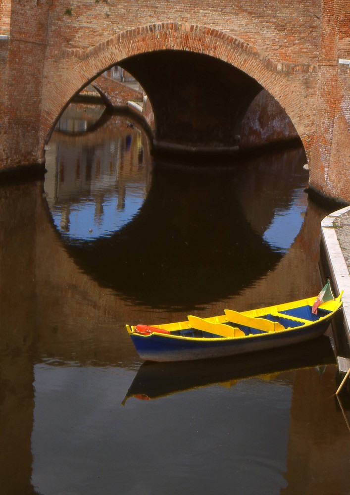 Sotto i "TRE PONTI" Comacchio