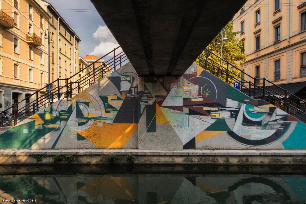 Sotto il ponte, Alzaia Naviglio Pavese