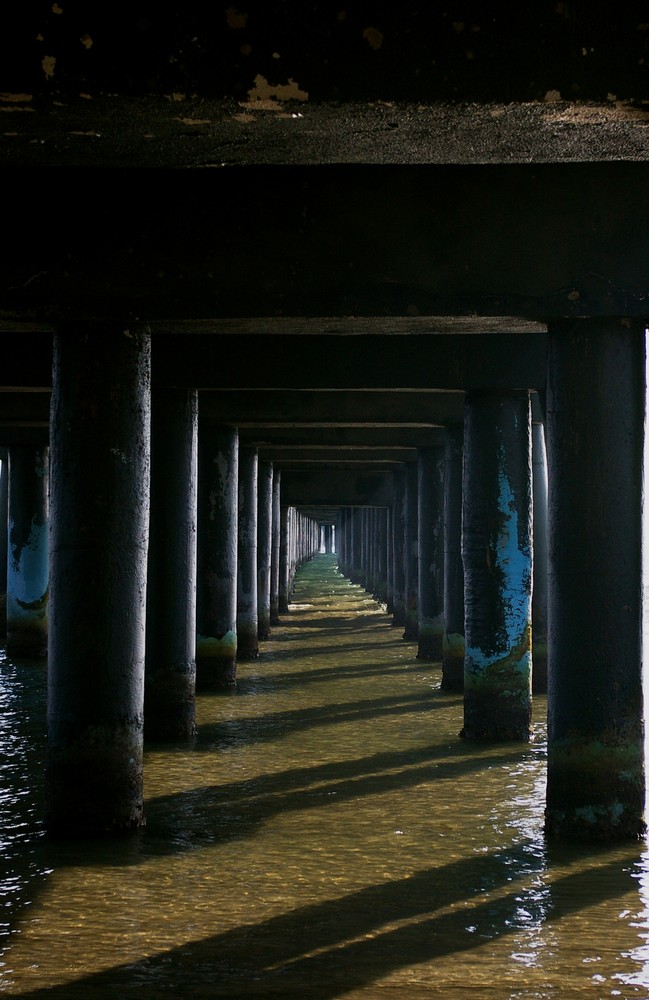 Sotto il pontile