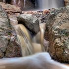 Sotto la cascata "Sa Spendula" di Villacidro (Sardegna)