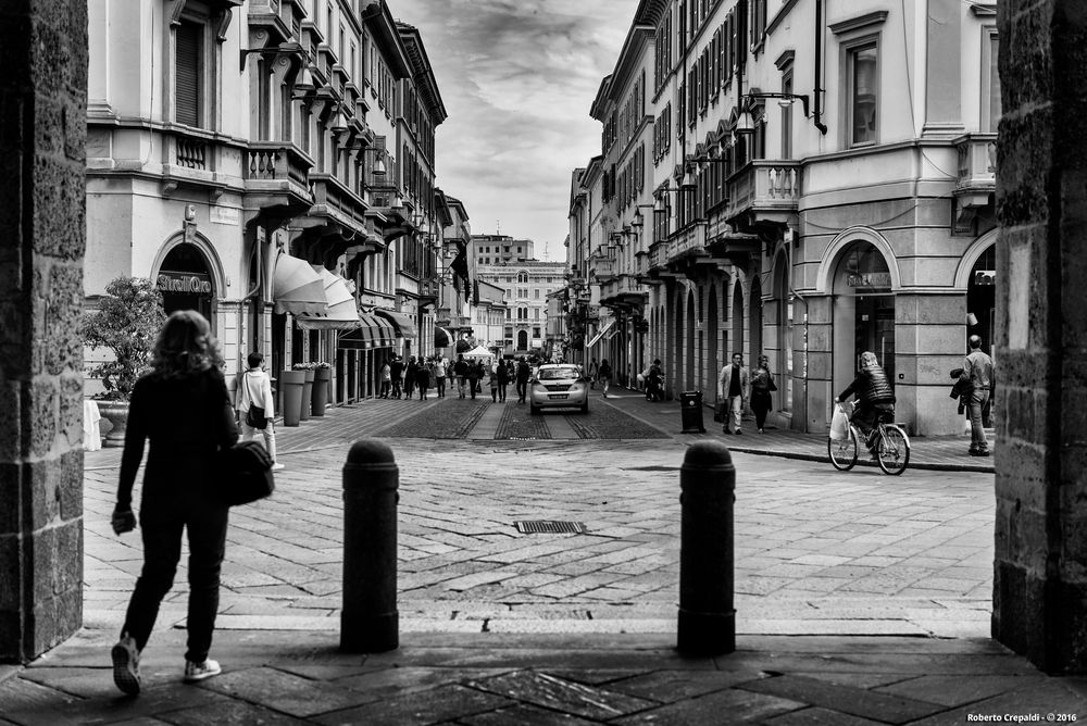 Sotto l'Arengario di Monza