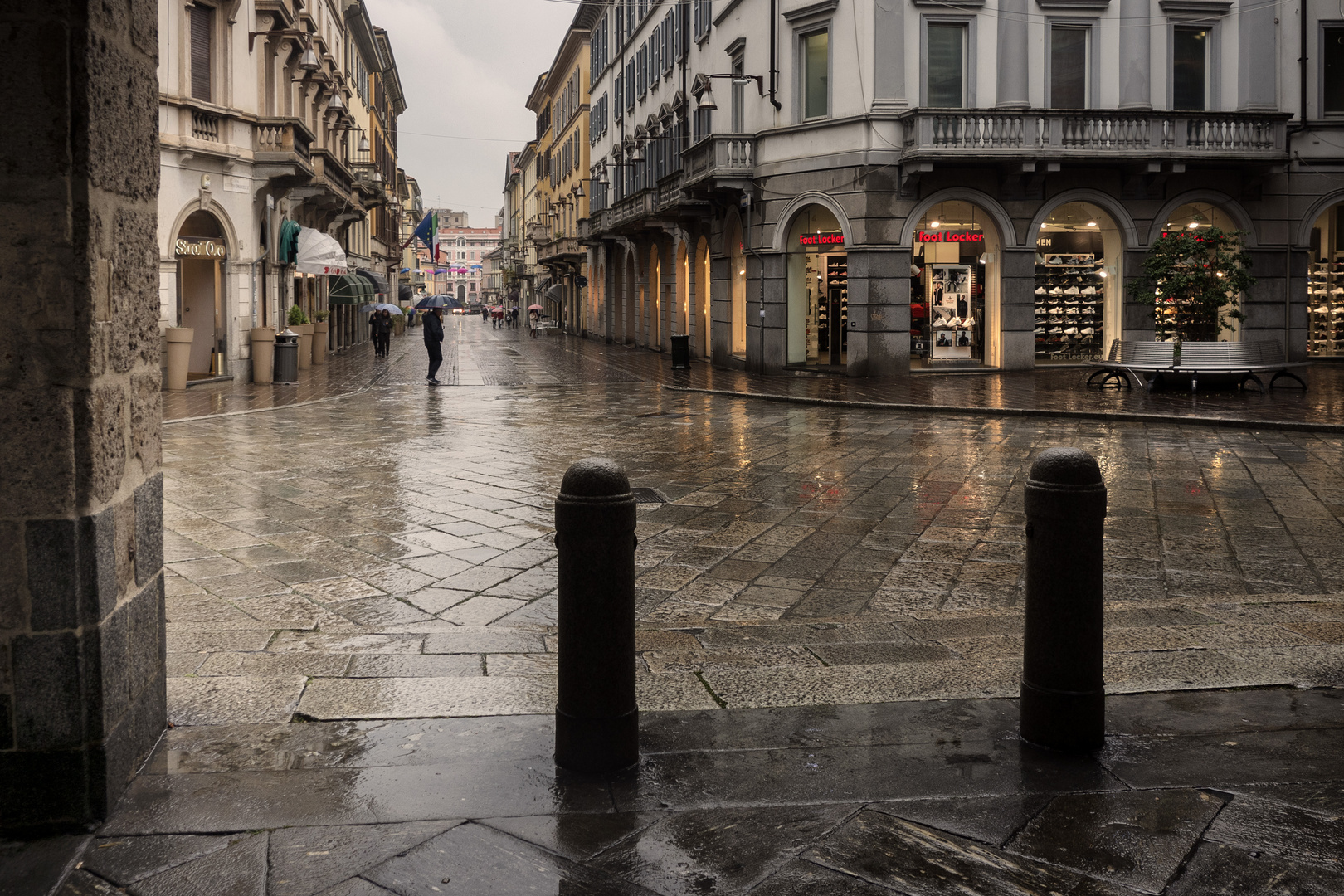 Sotto l'Arengario di Monza