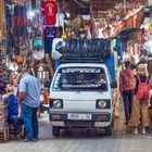 Souk in der Medina von Marrakesch 2019