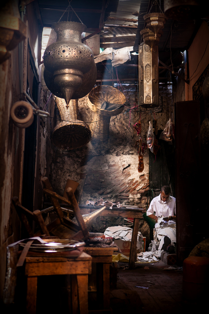 Souk in Marrakech