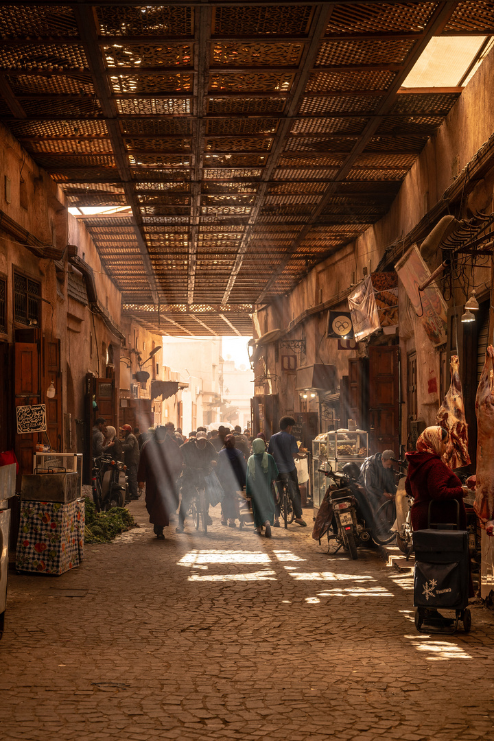 Souk in Marrakech