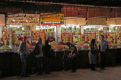 Souks bei Nacht