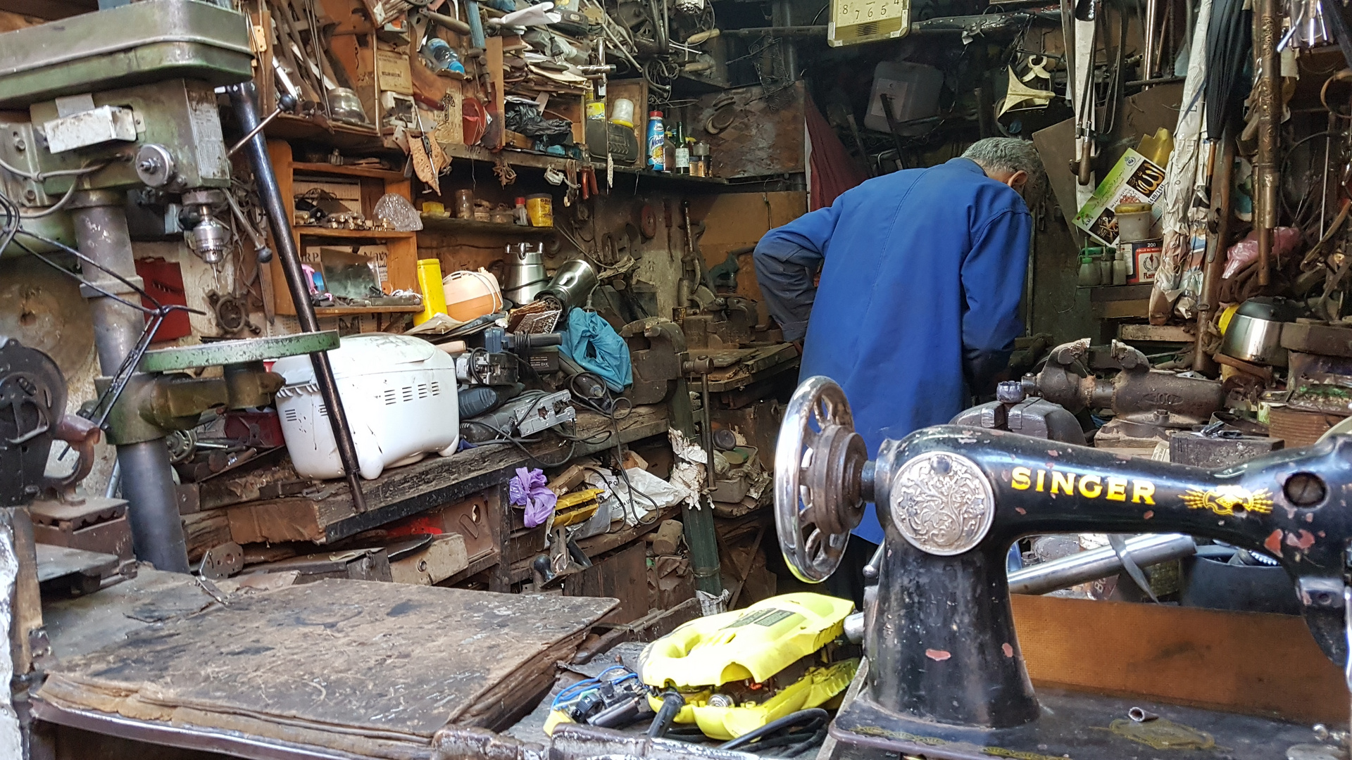 Souks in Marrakesch - " Altes Handwerk"