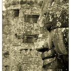 Sourire Khmer am Bayon - Siem Reap, Kambodscha