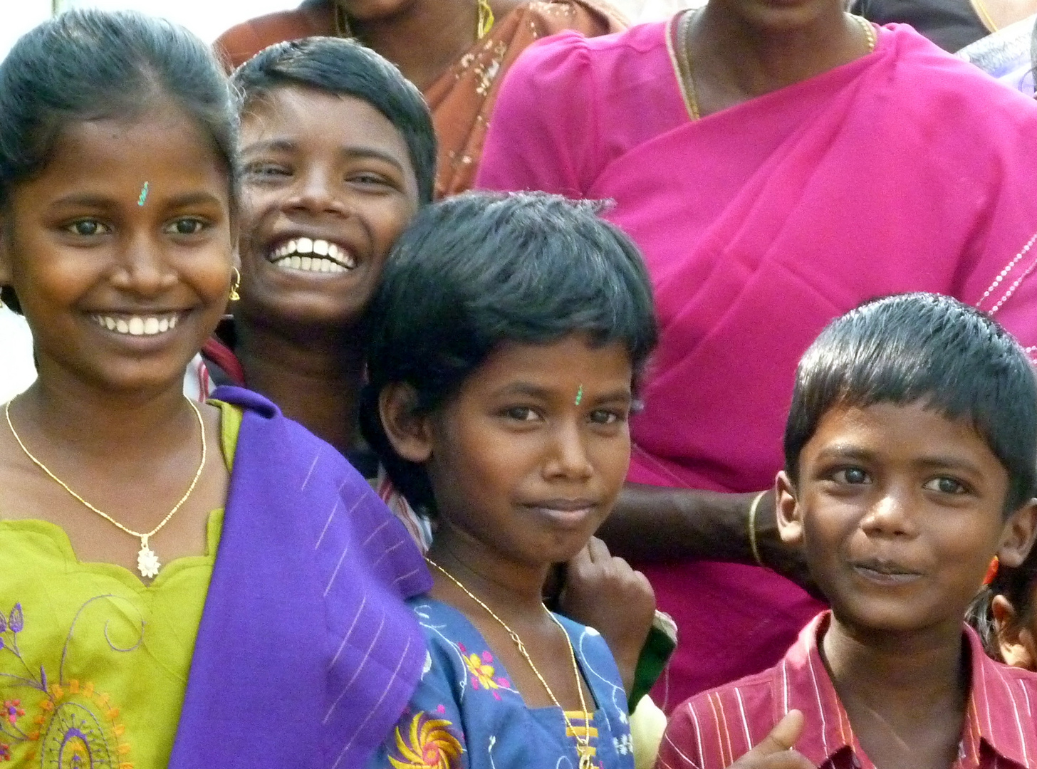 Sourires d'enfants