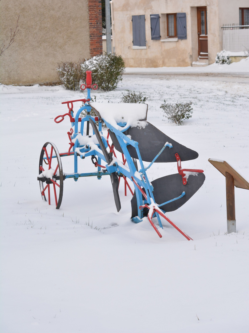 Sous la neige