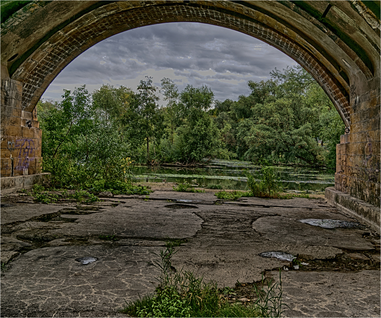 Sous le Pont des Morts - Metz