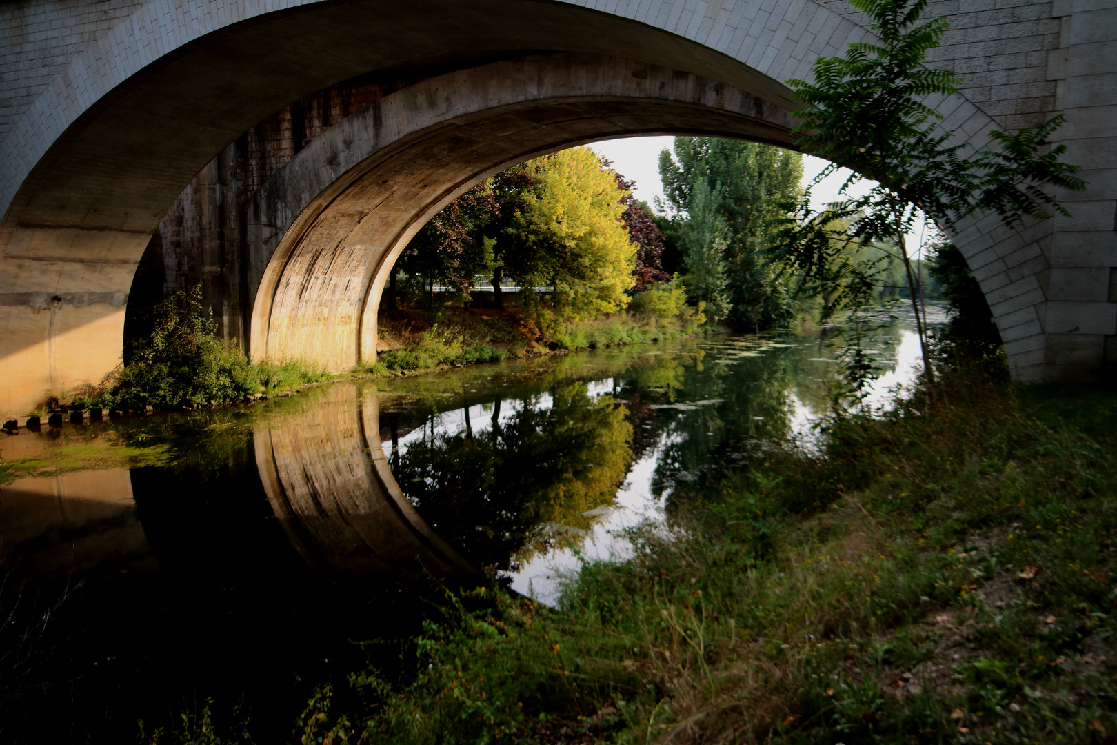 sous le pont 