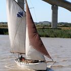 sous le pont...les vieux gréments