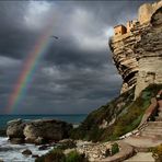 Sous les falaises