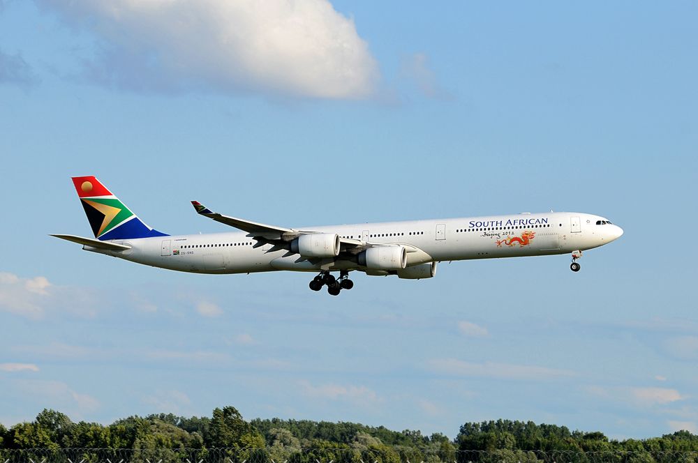 South African Airways Airbus A340-642 ZS-SNG