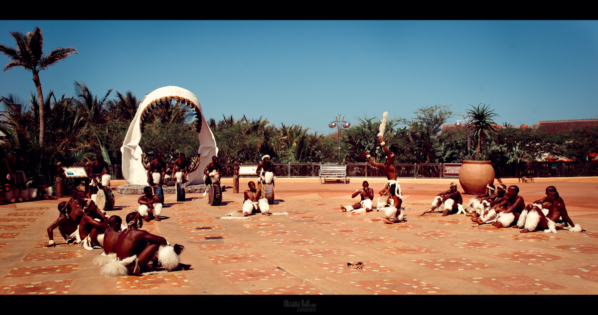 South African street dancers