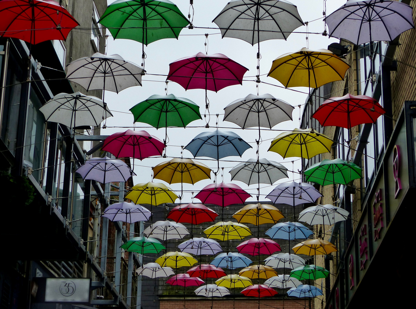 South Anne Street in Dublin / Irland