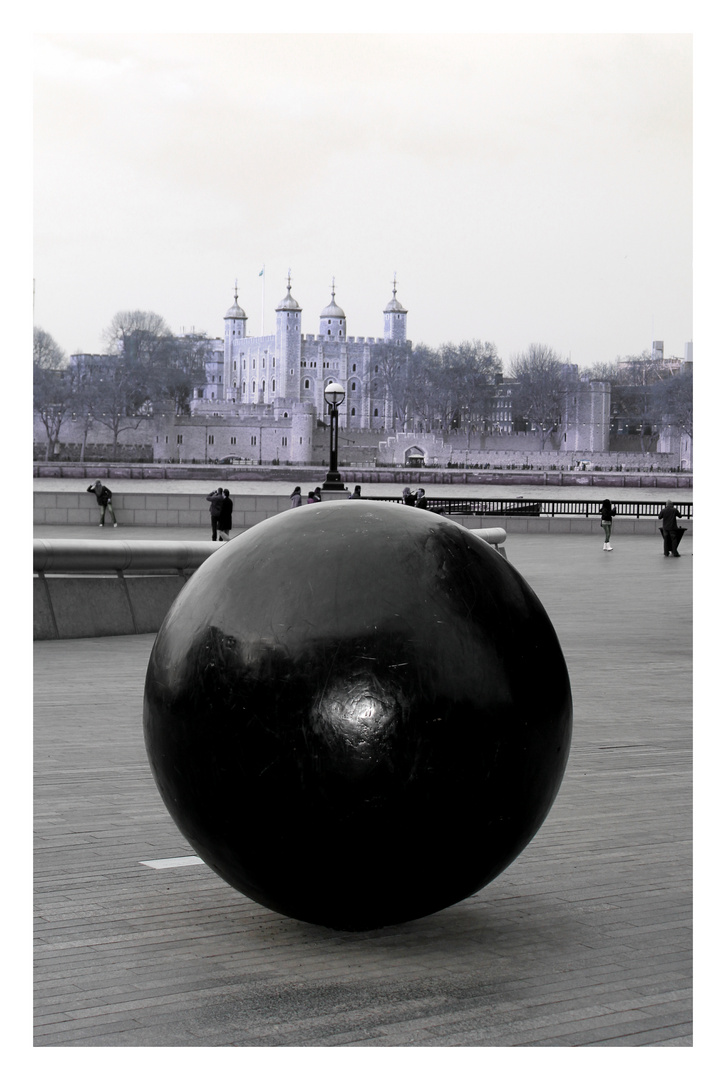 South bank - Vue sur la tour de Londres