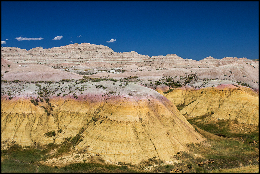 South Dakota | colored Badlands |