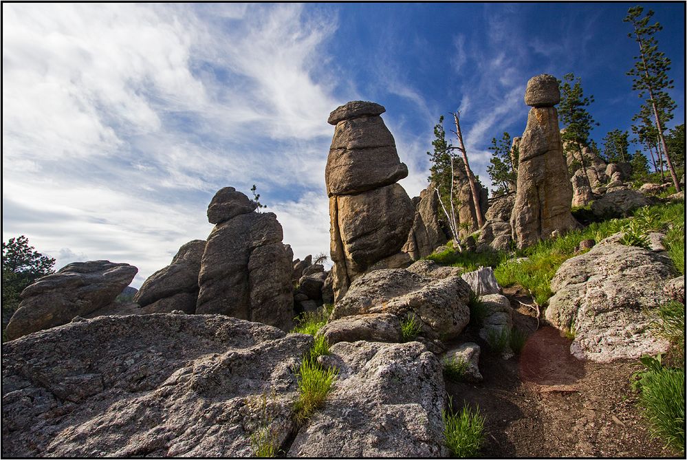 South Dakota | granite needles |